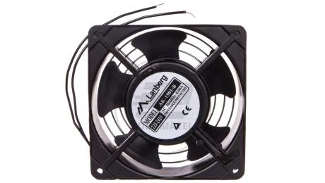 Wentylator do szaf 19 wiszących 230V 120x120x38mm czarny AK-1501-B