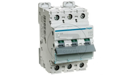 Wyłącznik nadprądowy 3P D 6A 10kA AC NDN306