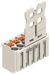 Gniazdo picoMAX raster 3,5mm 2-biegunowe z płytką uchwytową 2091-1102 /100szt./