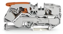 Złączka 2-przewodowa przelotowa 16mm2 szara 2116-1201 /20szt./
