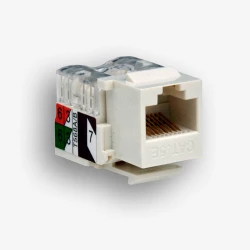Gniazdo UTP RJ45 KAT. 5E KEYSTONE biale DC/FA-682MK-8-C5E