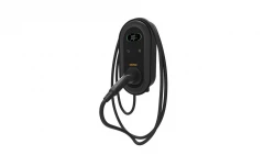 Stacja ładowania EV 11kW, sieciowa, wyświetlacz LCD 3.8, LAN, WiFi, RFID, ​przewód ​6.5m, złącze Typu 2 ,MEV11DREWN6T2
