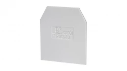 Płytka skrajna przegroda szary PSU-10 A41-0208