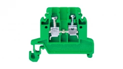 Złączka szynowa przelotowa 2‑przewodowa 2,5mm2 zielony ZG-G2,5 A11-8105