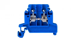 Złączka szynowa przelotowa 2‑przewodowa 2,5mm2 niebieski ZG-G2,5 A11-8106