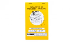 Znaki samoprzylepne ZS 14x32/Z-W E04ZP-02030108000