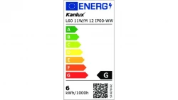 Taśma LED 12V L60 11W/M 12 IP00-WW 900lm/m 3000K Ra90 rolka 5mb 3 lata Gwarancji 33302