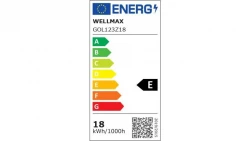 Żarówka LED E27 18W 122lm/W 2200lm Zimna 6500K SAMSUNG / GOL123Z18