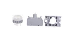 Lampka sygnalizacyjna 22mm biała 24-230V AC/DC IP65 SP22-LB-LED-UNIAC/DC