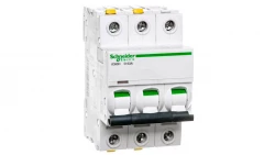 Wyłącznik nadprądowy 3P D 63A 10kA AC iC60H-D63-3 A9F08363