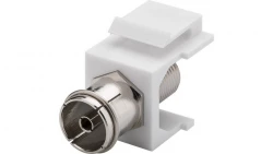 Keystone moduł SAT/antena - gniazdo IEC &gt; gniazdo F 79936