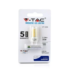 Żarówka LED VT-234 SAMSUNG CHIP 3,5W 3000K 385lm 131