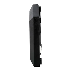 Oprawa Schodowa 2W LED V-TAC Czarny Kwadrat 230V IP65 VT-1152 3000K 60lm
