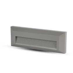 Oprawa Schodowa 3W LED V-TAC Szary Prostokąt 230V IP65 VT-1162 4000K 110lm