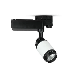 Oprawa Track Light LED V-TAC 25W 24st Czarny Biały VT-4528 6400K 2100lm