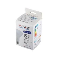 Żarówka LED VT-280 SAMSUNG CHIP 10W E27 R80 3000K 800lm A+ 120st. 135