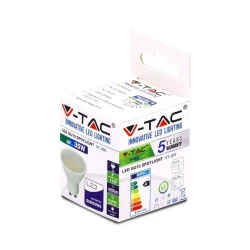 Żarówka LED VT-205 SAMSUNG CHIP 5W GU10 6400K 400lm A+ 110st. 203