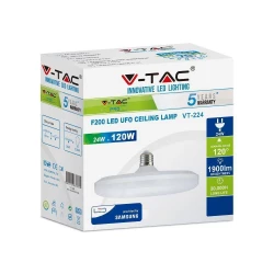 Żarówka LED V-TAC SAMSUNG CHIP 36W E27 fi250 UFO VT-235 4000K 2900lm 5 Lat Gwarancji