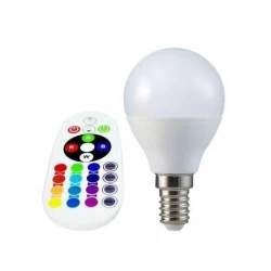 Żarówka LED V-TAC 3.5W E14 Kulka P45 Pilot VT-2234 3000K+RGB 320lm