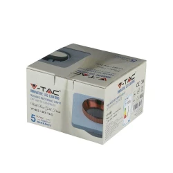 Oprawa Oczko V-TAC GIPS BETON GU10 Kwadrat Wpuszczany Biały/Różowe Złoto VT-862 5 Lat Gwarancji