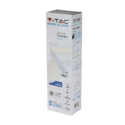 Oprawa 20W LED V-TAC Track Light SAMSUNG CHIP CRI90+ Biała VT-420 5000K 1600lm 5 Lat Gwarancji