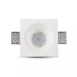 Oprawa Oczko V-TAC GIPS GU10 Wpuszczana 103x103 Okrągła Biała V-TAC VT-859SQ