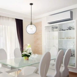 Lampa Wisząca VT-7320 E27 Max. 60W Transparentna 3739