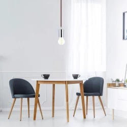 Lampa Wisząca VT-7338 E27 Max. 60W Czarna 3782