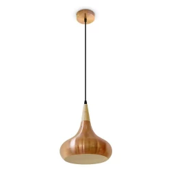Lampa Wisząca VT-7225 E27 Metal Czerwony Brąz 3816