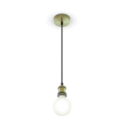 Lampa Wisząca VT-7555 E27 Mosiężny Brąz 3842