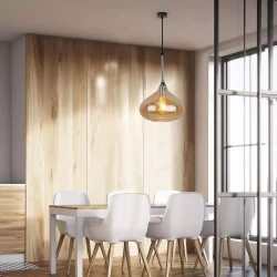 Lampa Wisząca VT-7281 E27 Max. 60W Modern Amber 3886