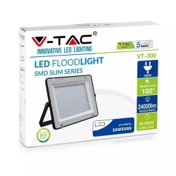 Projektor LED 300W 24000lm 6400K Dioda SAMSUNG Czarny IP65 423