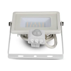 Projektor LED 30W 2400lm 3000K Dioda SAMSUNG z czujnikiem ruchu PIR Biały IP65 457