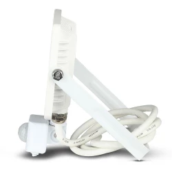 Projektor LED 30W 2400lm 6400K Dioda SAMSUNG z czujnikiem ruchu PIR Biały IP65 459