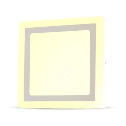 Panel LED Natynkowy V-TAC 22W Kwadrat TWIN LED VT-2209 4000K 1800lm