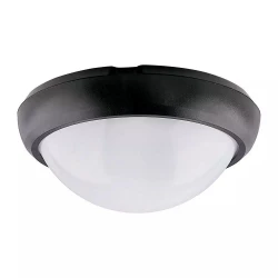 Plafon V-TAC 12W Czarny Okrągły IP65 VT-8015 4000K 840lm