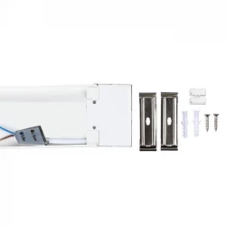 Oprawa V-TAC 40W LED Liniowa Natynkowa SAMSUNG CHIP 120cm 120lm/W VT-8-40 3000K 4200lm 5 Lat Gwarancji