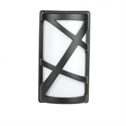 Lampa Ogrodowa Ścienna VT-745 E27 Max. 60W Czarna 7064