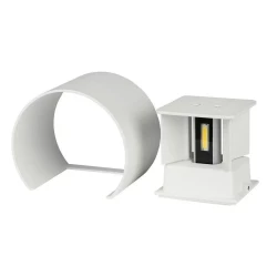 Kinkiet LED VT-759 6W 4000K 660lm BIAŁY OKRĄGŁY IP65 A++ 7091