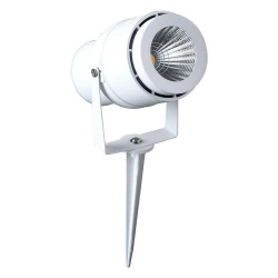 Oprawa Ogrodowa LED V-TAC Wbijana 12W Biała VT-857 3000K 720lm