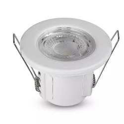 Oczko LED SAMSUNG CHIP 5W Hermetyczne IP65 Ściemnialne Białe VT-885 4000K 500lm 5 Lat Gwarancji