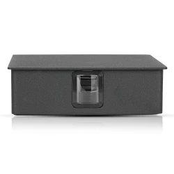 Kinkiet LED VT-704 4W 3000K 440lm IP65 Kwadrat Czarny 8211