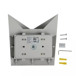 Kinkiet Ścienny V-TAC 5W LED Szary IP65 VT-825 4000K 550lm