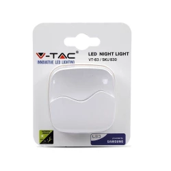 Oświetlenie Nocne LED VT-83 CHIP 3000K Kwadrat 830