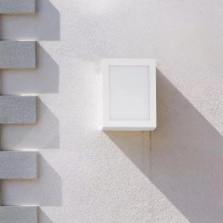 Oprawa Ścienna V-TAC 12W LED IP65 Biała VT-822 3000K 750lm