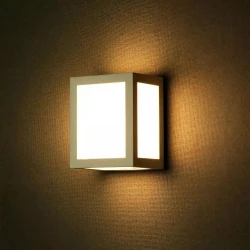 Oprawa Ścienna V-TAC 12W LED IP65 Biała VT-822 4000K 750lm