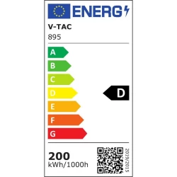 Oprawa V-TAC LED Linear High Bay SAMSUNG CHIP 200W 120st VT-9-202 4000K 24000lm 5 Lat Gwarancji