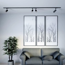 Oprawa 18W LED V-TAC Track Light SAMSUNG CHIP CRI90+ Czarna 24st VT-418 4000K 1260lm 5 Lat Gwarancji