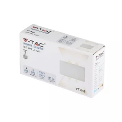 Oprawa Ścienna Góra/Dół V-TAC 6W LED Biała IP54 VT-846 4000K 540lm