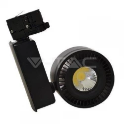 Oprawa Track Light LED V-TAC 45W COB CRI95+ Czarna VT-4545 6000K 2300lm